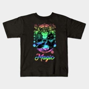 Queen of Night Rainbow Kids T-Shirt